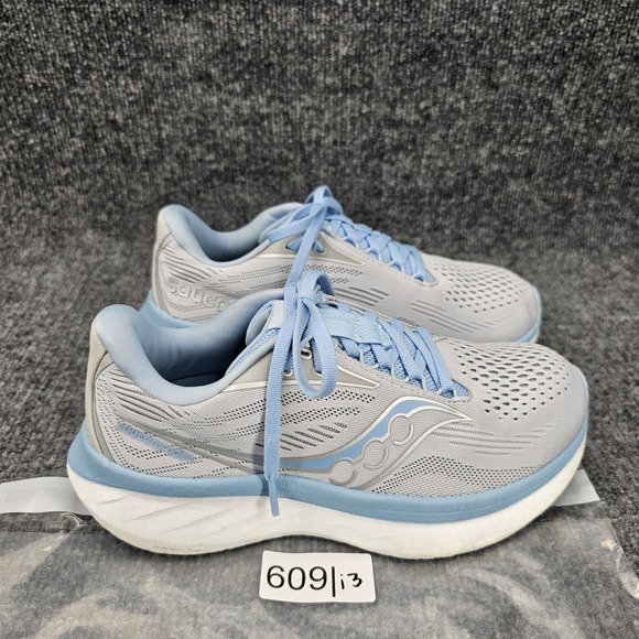 Saucony Ride 18 Womens Size 6 Wide Cloud Dream Athletic Daily Road Running Shoes - Picture 13 of 13